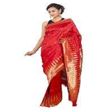 Fashionable silk banarasi saree